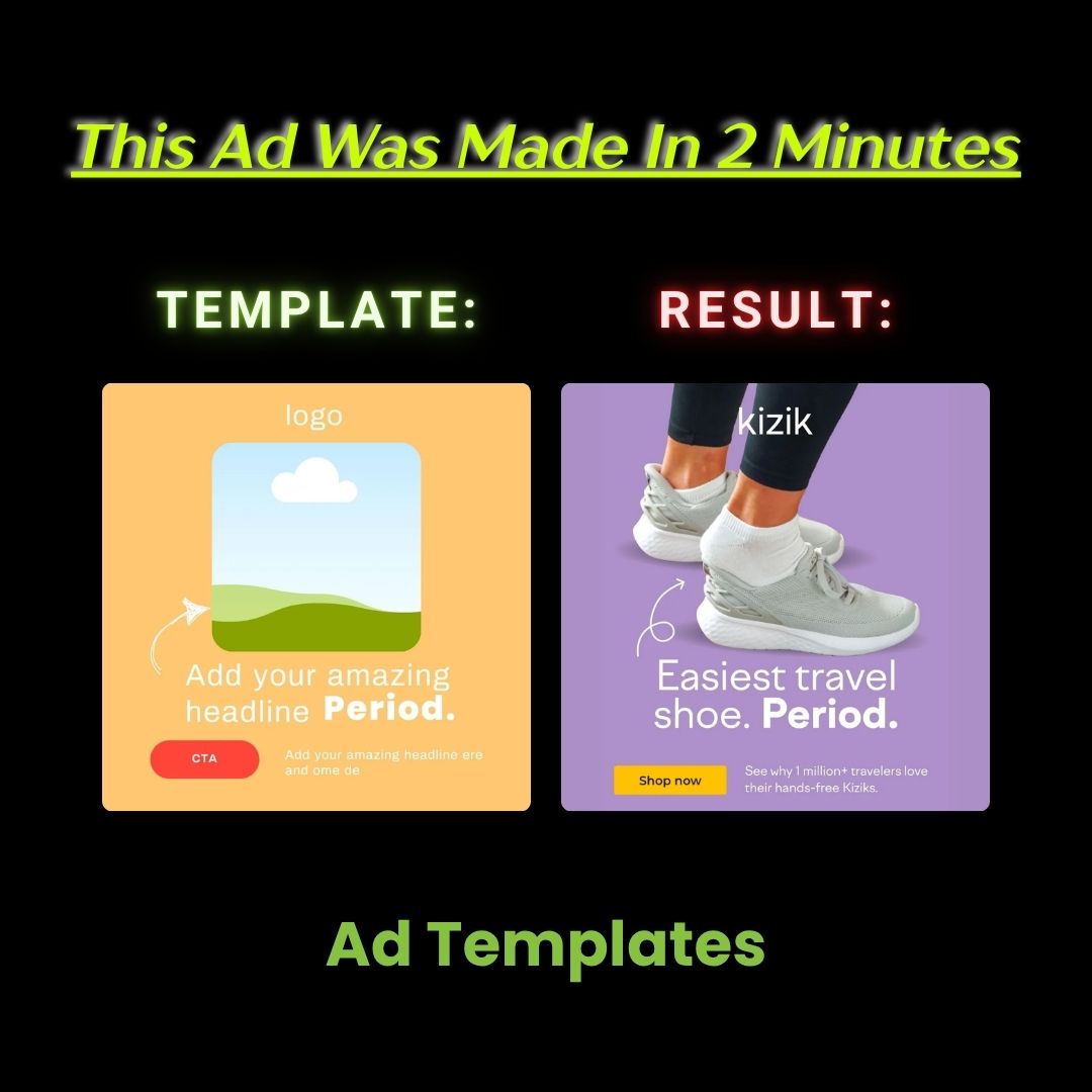 Effortless Footwear Ad – “Easiest Travel Shoe. Period.”