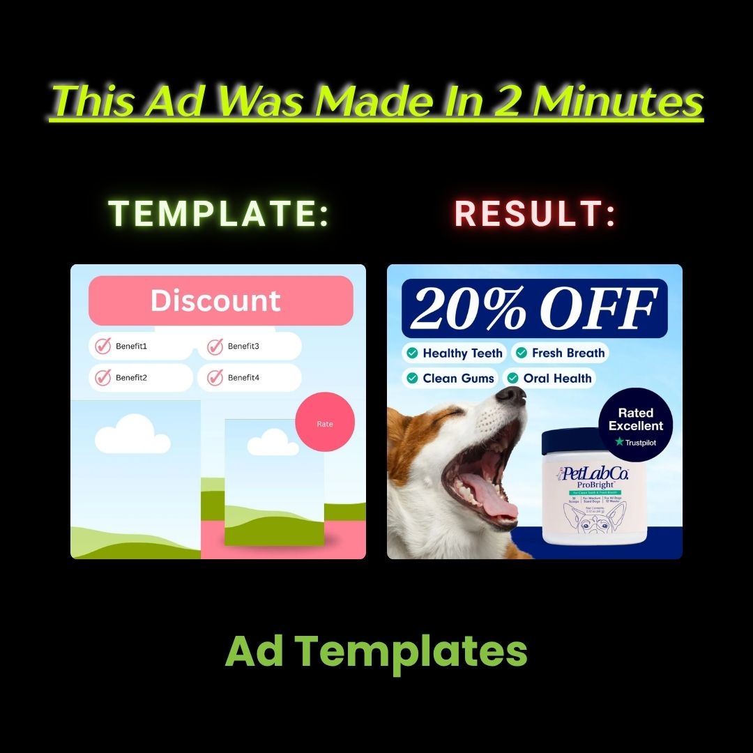 PetLab Co – Dog Dental Health Supplement Promo Ad