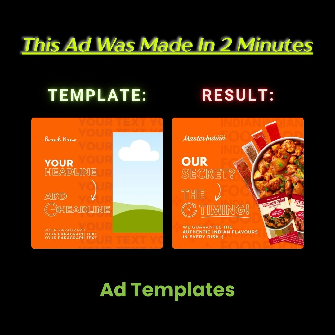 Authentic Indian Spice Kit Ad