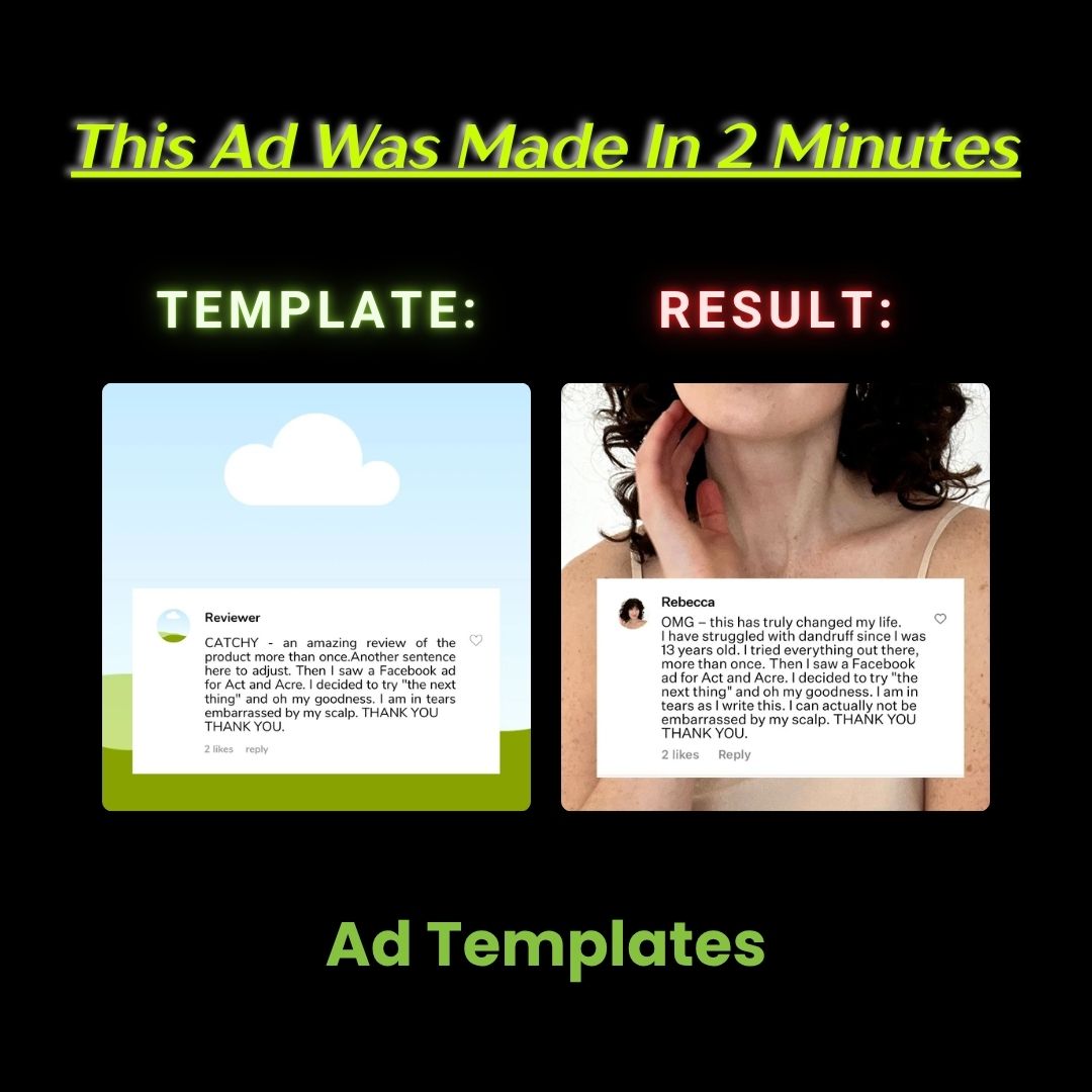 Customer Testimonial Screenshot Ad