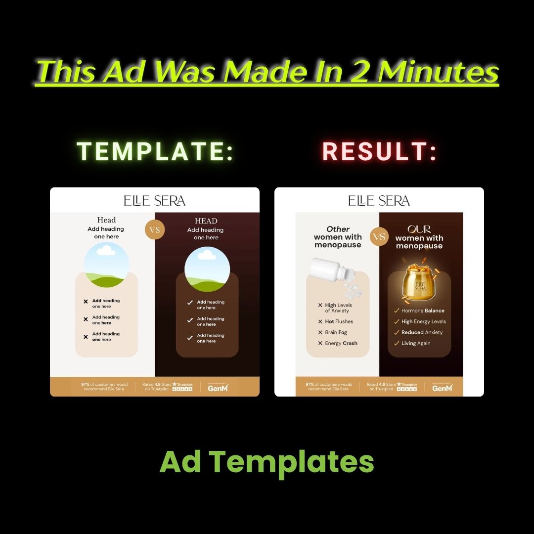 “Side-by-Side Benefit Comparison – Menopause Supplement Visual”