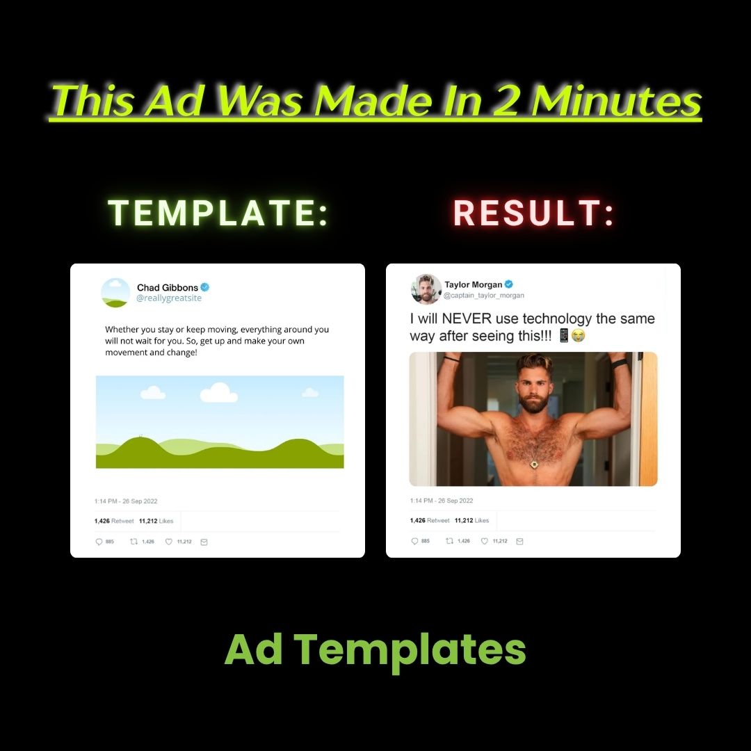 “Viral Tweet Testimonial + Lifestyle Product Reveal”