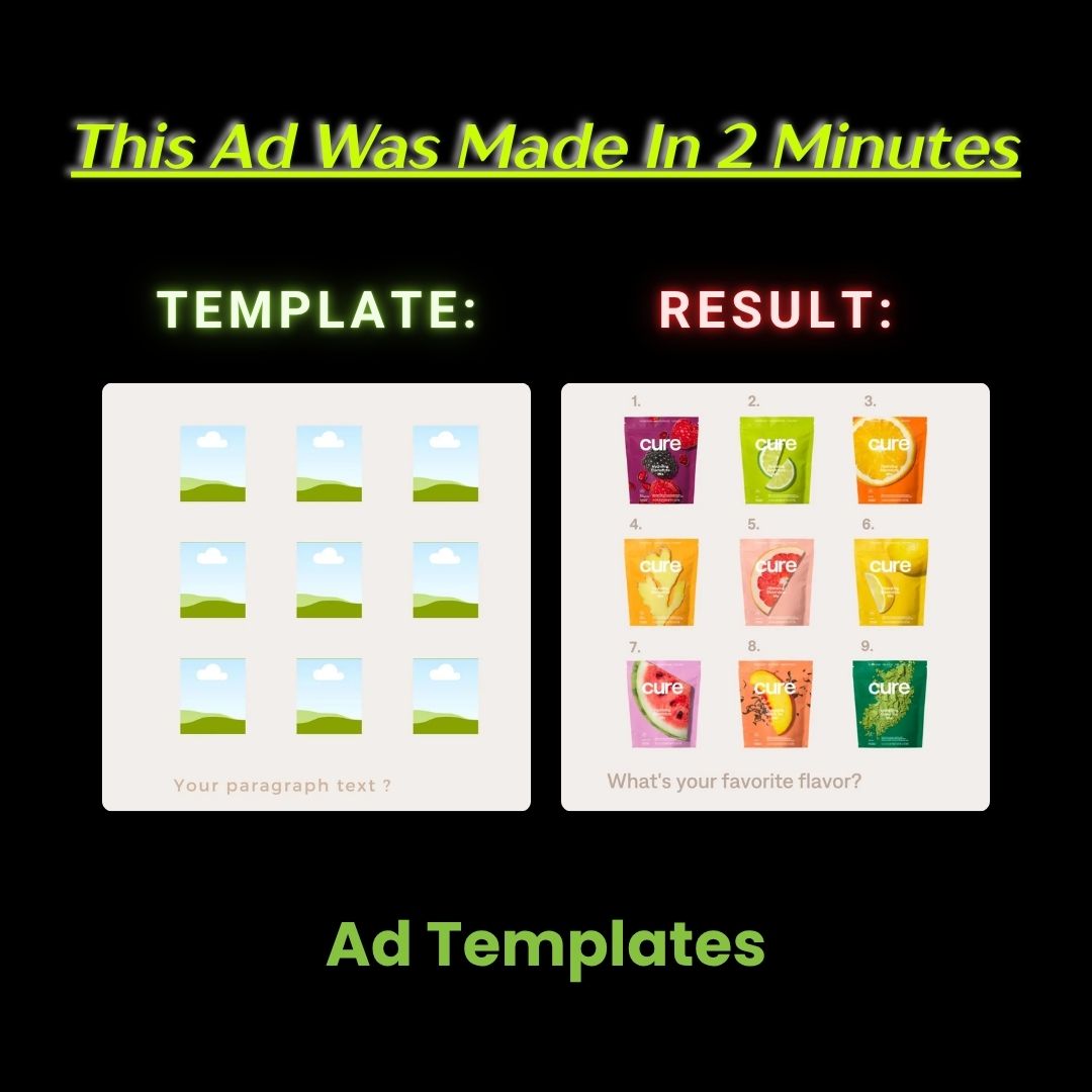 “Flavor Grid – Pick Your Favorite”