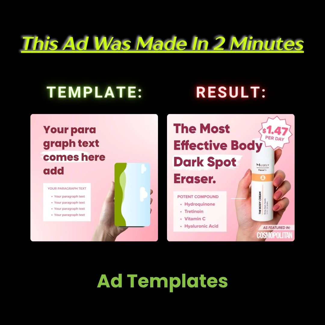 “Potent Ingredient Proof Ad – Budget Skincare That Works”