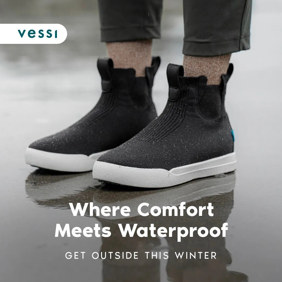 Waterproof Winter Footwear Ad