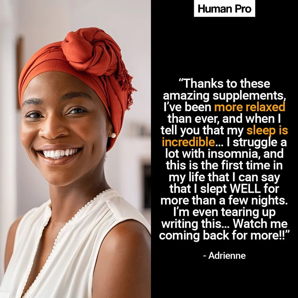 Split-Testimonial Quote Ad – “Sleep Is Incredible” Review Highlight