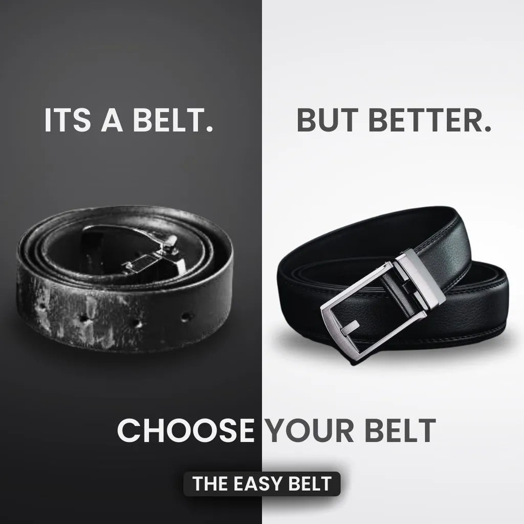 Before vs. After Split – “Old Belt vs. Easy Belt Comparison”