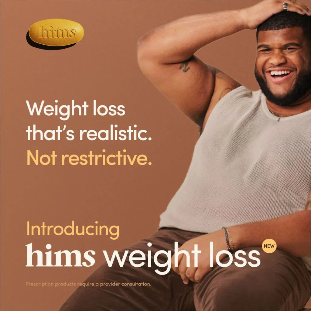 Hims Weight Loss Ad – Realistic Results, No Restriction Campaign