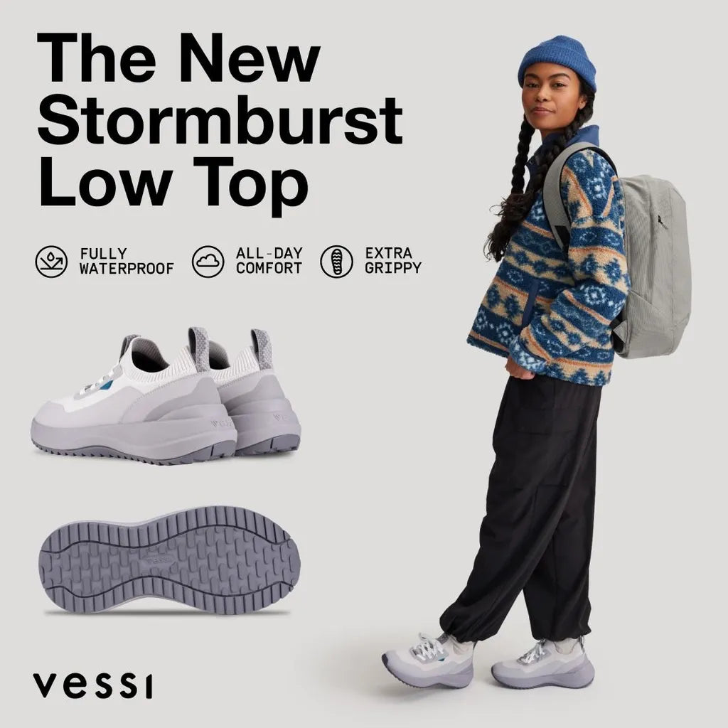 Vessi Stormburst Low Top Launch Ad – Waterproof Sneaker Feature Promo