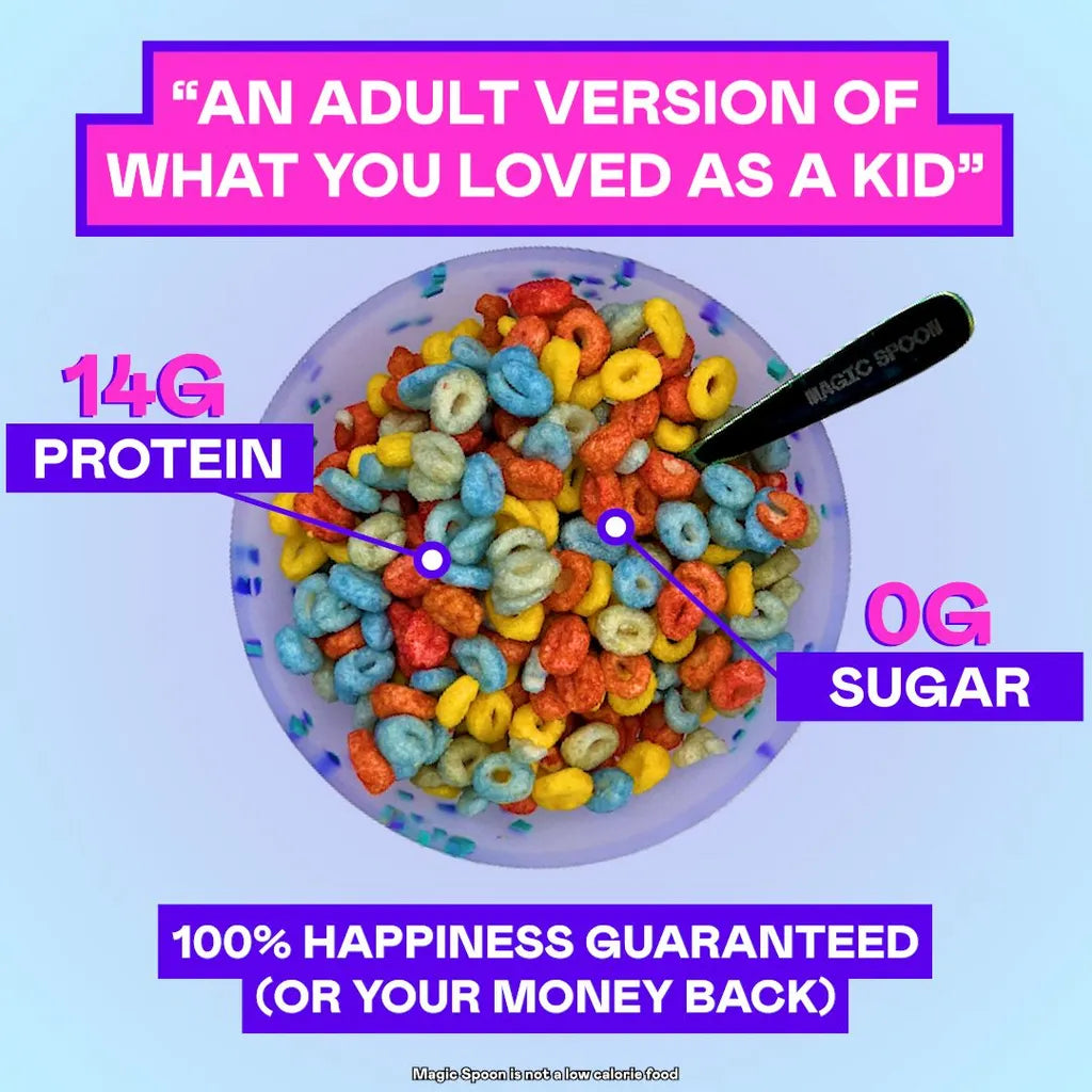 Magic Spoon – Nostalgia Meets Nutrition Cereal Ad