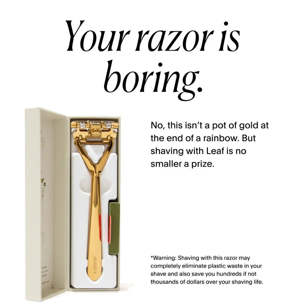 Luxury Razor Ad – “Your Razor Is Boring” Campaign