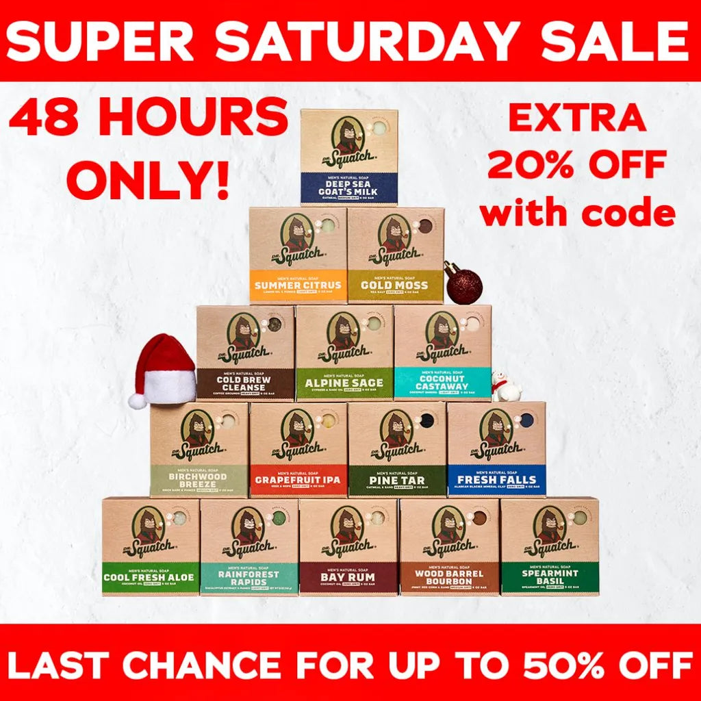 Dr. Squatch – Super Saturday Soap Sale Pyramid Ad