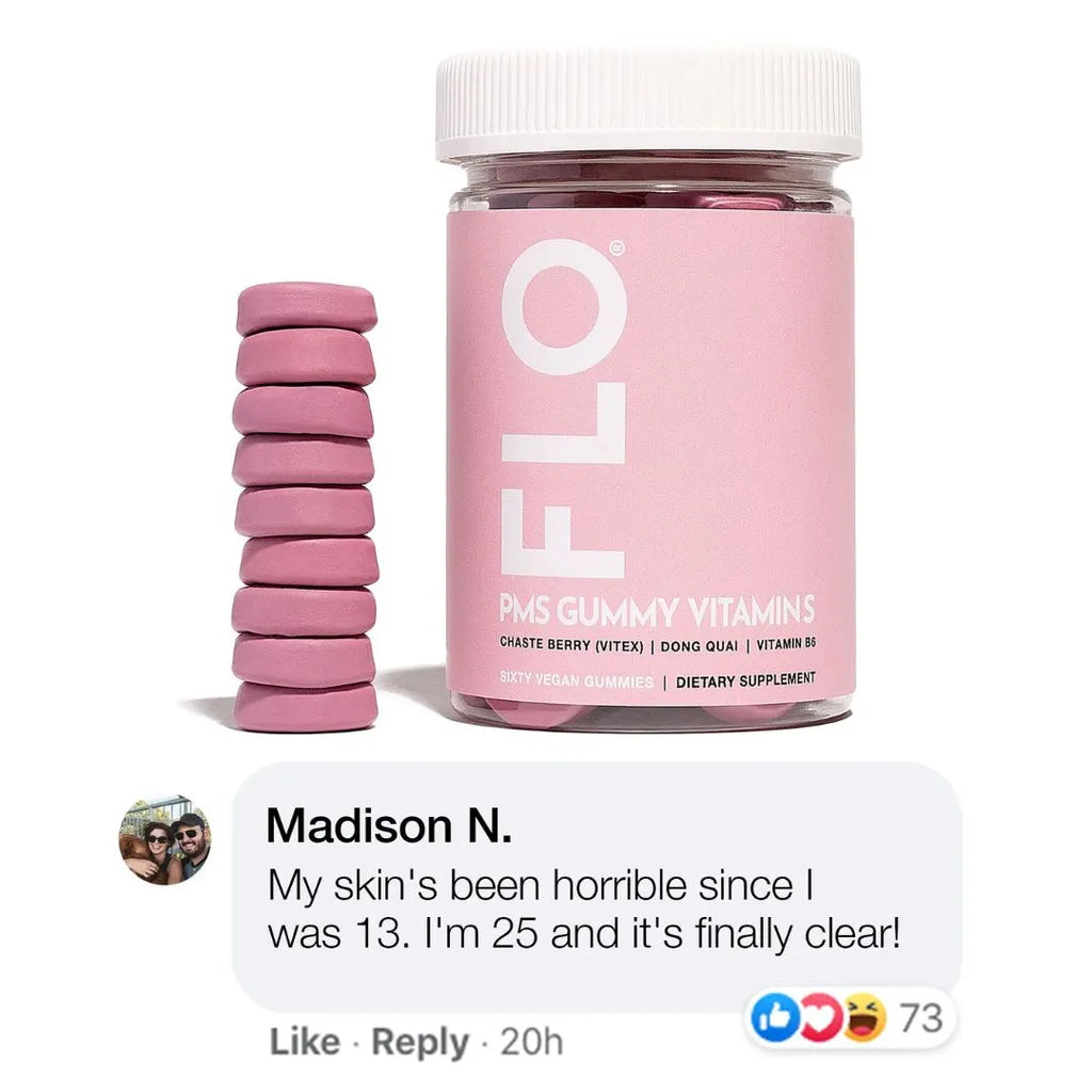 FLO PMS Gummies – Real User Testimonial Post