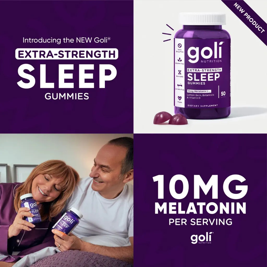 Melatonin Sleep Gummies – 4-Block Launch Ad Template