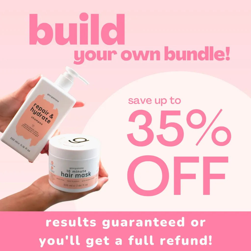 Custom Haircare Bundle Deal – 35% Off + Guarantee