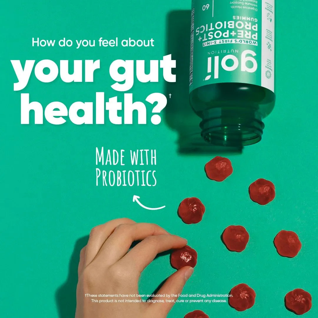Gut Health Probiotic Gummy Ad