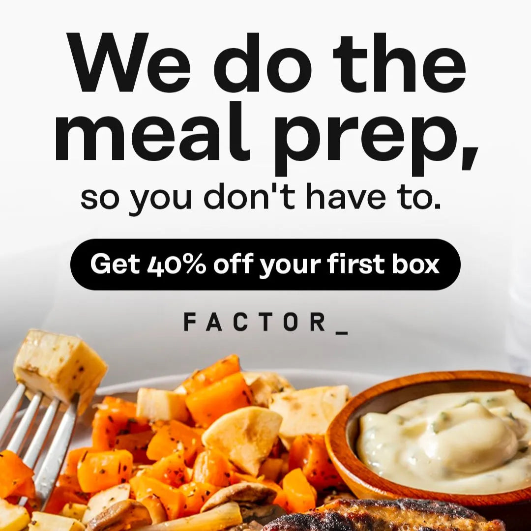 Meal Prep Subscription Discount Ad