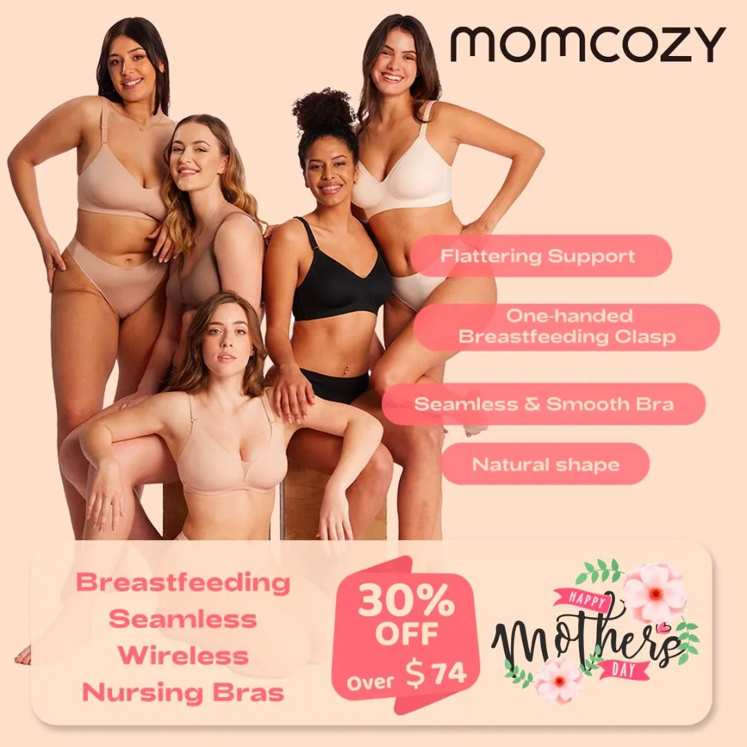 Mother’s Day Nursing Bra Promo – Comfortable Breastfeeding Collection