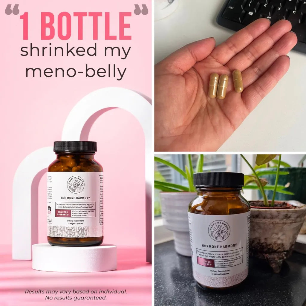 “1 Bottle Shrunk My Meno-Belly” – Social Proof Testimonial Ad