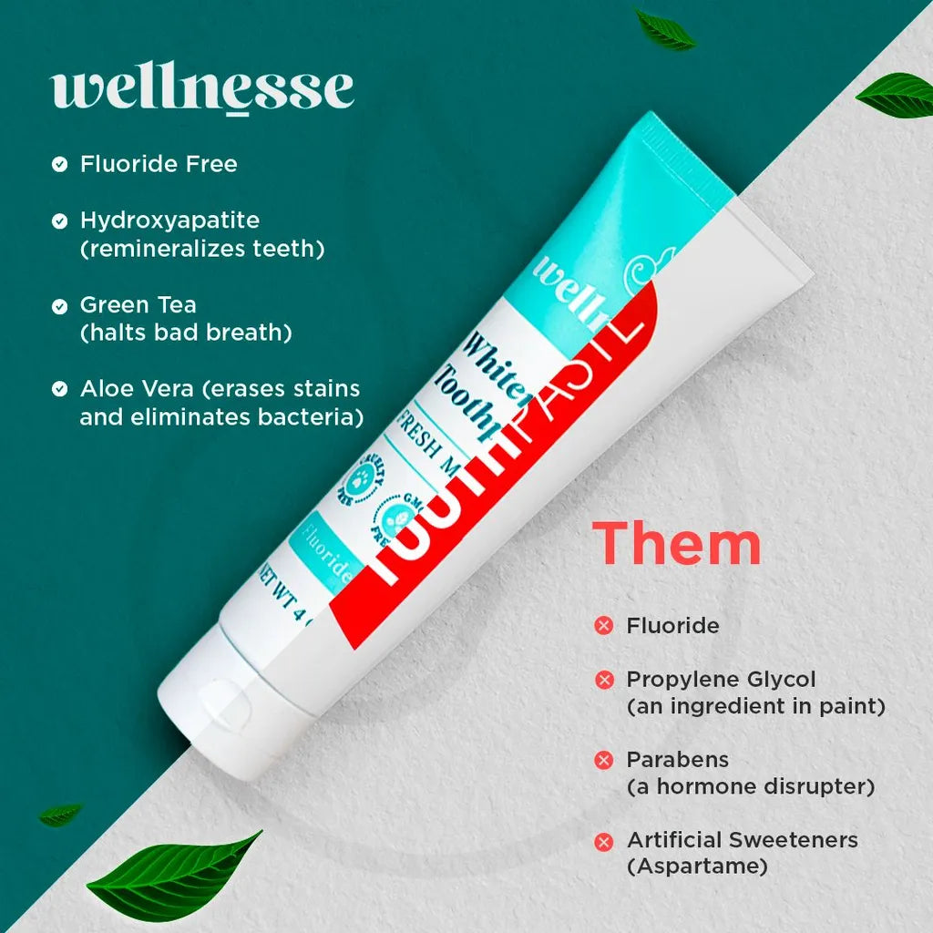 “Ingredient Comparison – Us vs Them (Natural Toothpaste)”