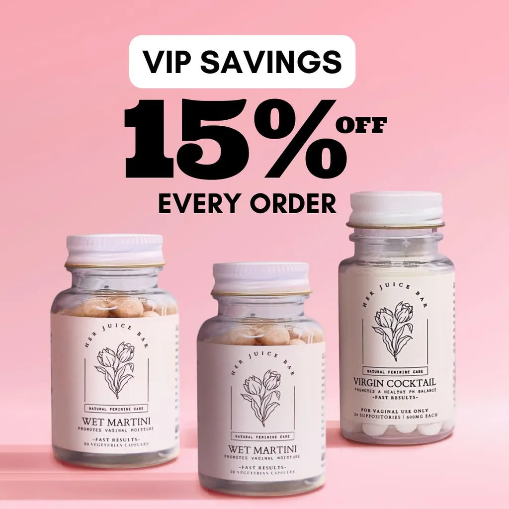 VIP Savings Banner – Feminine Wellness Products Promo