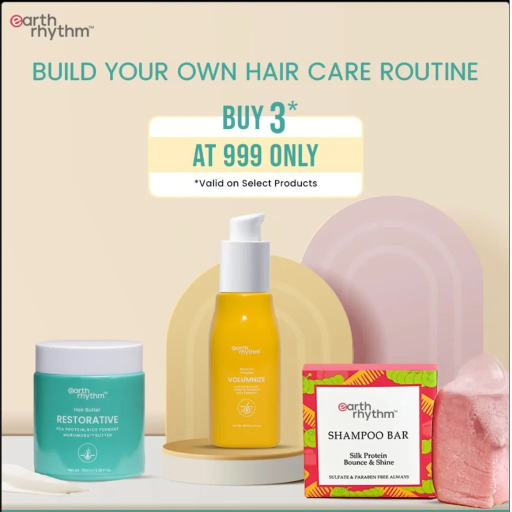 Hair Care Bundle Offer – Build Your Own Routine (Buy 3 at ₹999)